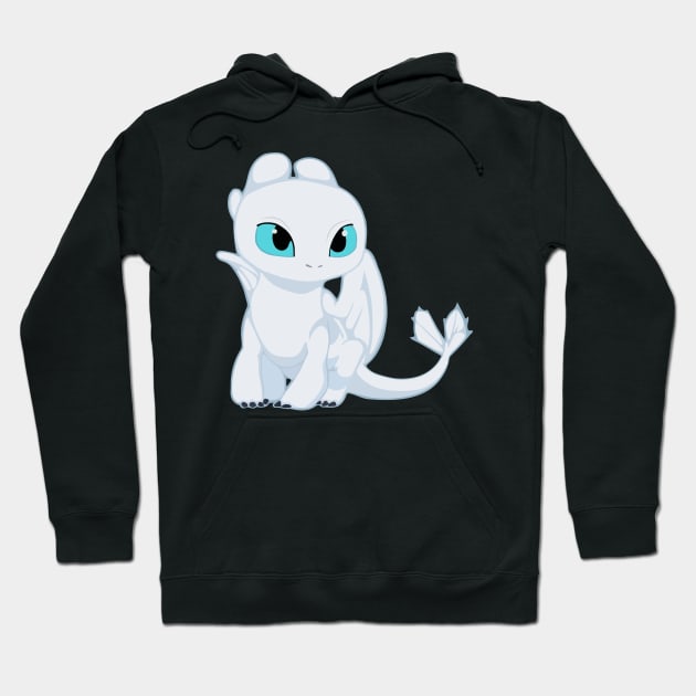 Light Fury - How to train your dragon Hoodie by khoipham